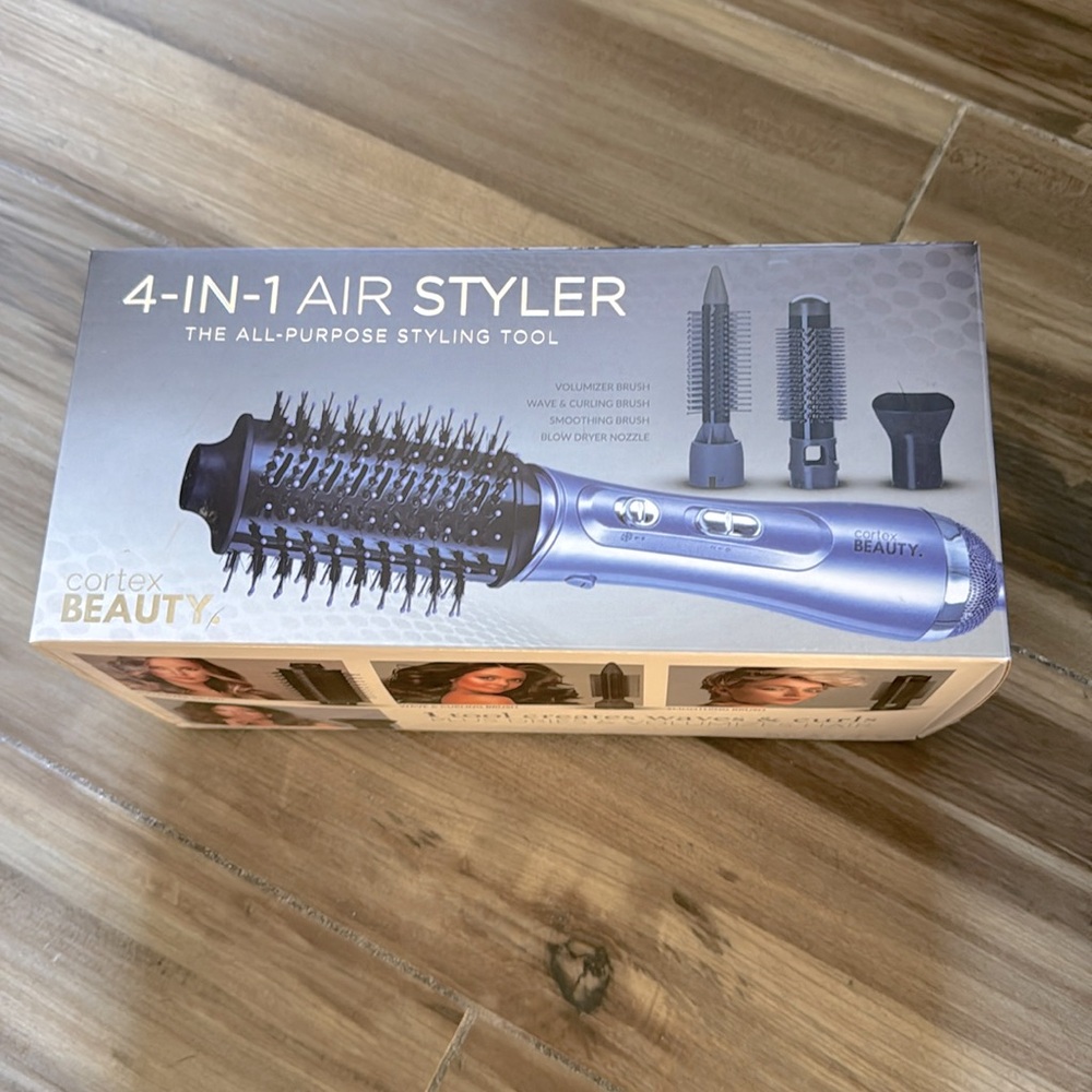 NWT/NIB Cortex Beauty 4-IN-1 AIR STYLER All-Purpose Styling Tool